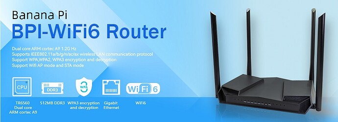 BPI-WIFI6 router product