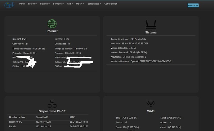 banana pi r4 8gb de ram