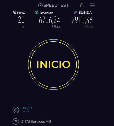 vpn speeds 1,500km from my country