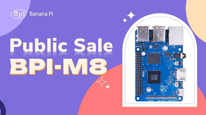 BPI-M8 Public sale en