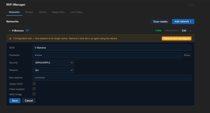 Config Issue 1