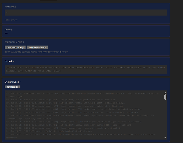 Config Issue 2