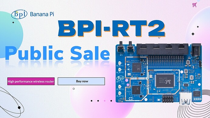 Banana Pi BPI-RT2 sale 1