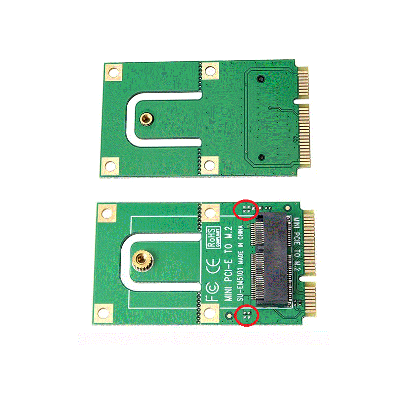 M-2-NGFF-Key-A-To-Mini-PCI-E-Adapter-Converter-Expansion-Card-M2-Key-NGFF