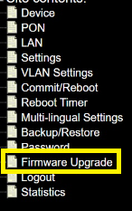 Firmware Upgrade